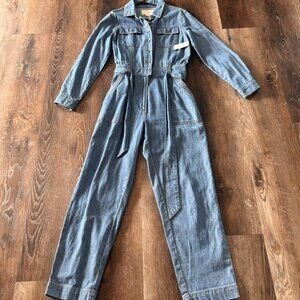 Anthropologie Denim Jumpsuit